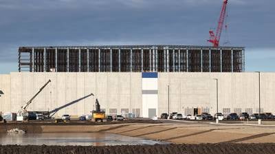 Photos: Work continues at site of Kraft Heinz Company distribution center in DeKalb