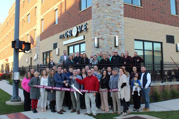 DeKalb chamber welcomes Agora Tower businesses with ribbon cutting