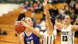 Photos: Glenbard West hosts Lyons Township in girls basketball